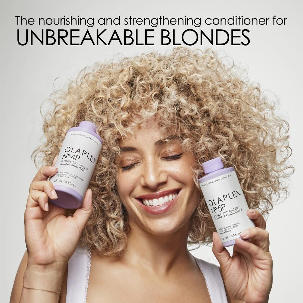 Olaplex Olaplex No.5P Blonde Hair Hydrating and Brightening Purple Toning Conditioner 250ml 6