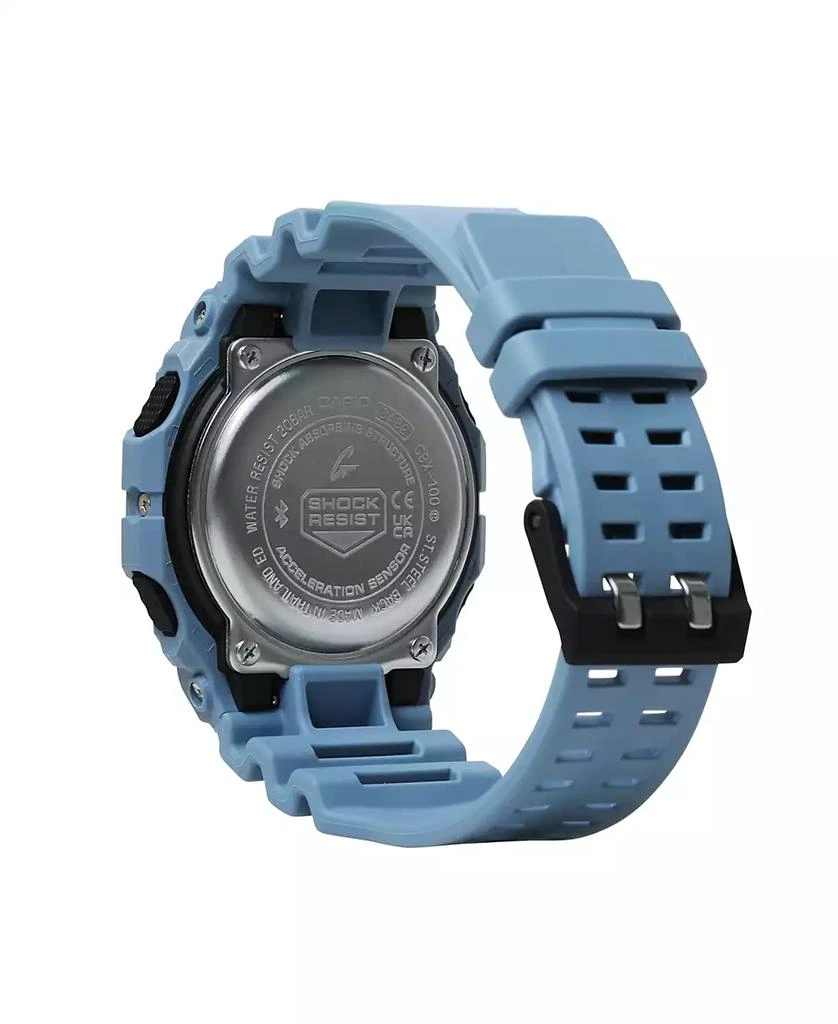 G-Shock Men's Digital Blue Resin Watch, 46mm GBX100-2A 3