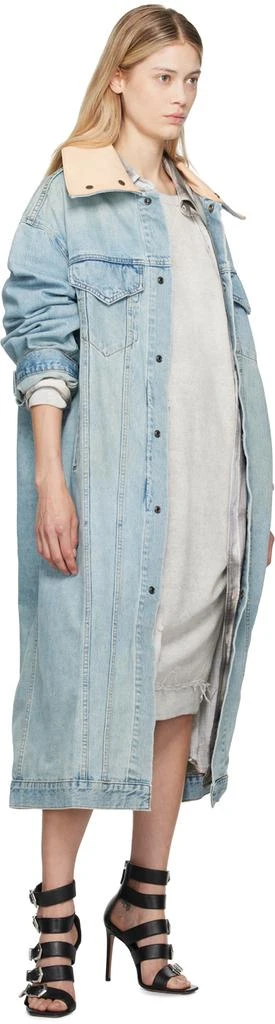 R13 Blue Kat Denim Coat 4