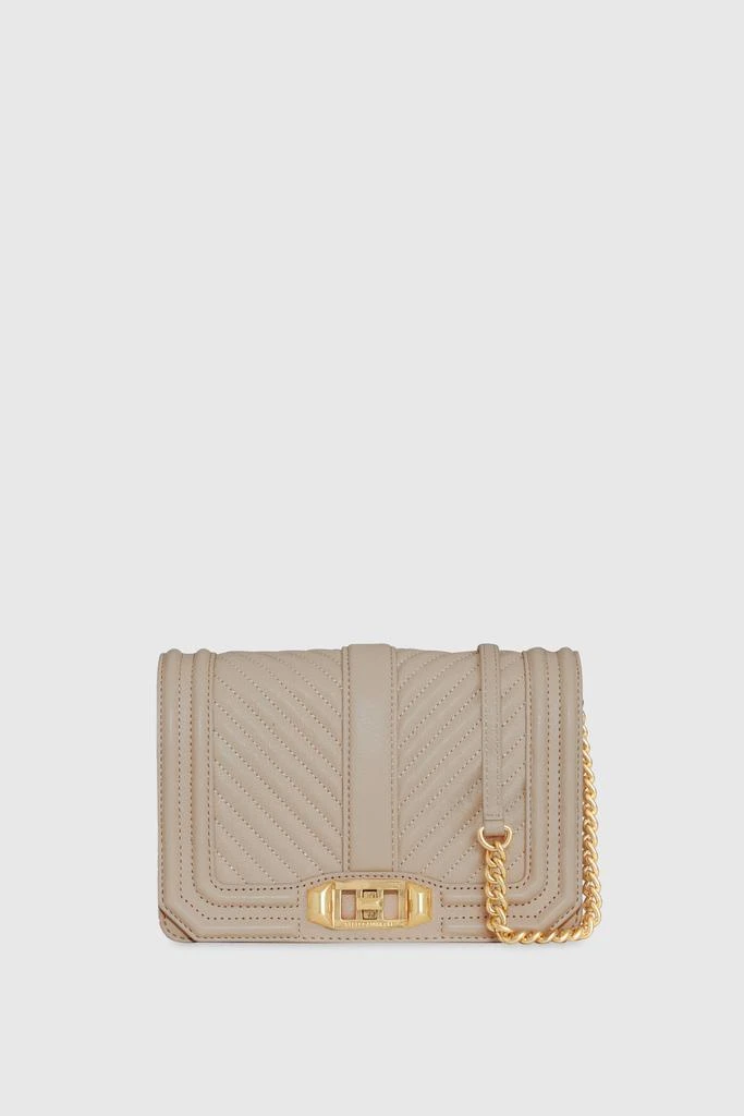 Rebecca Minkoff Chevron Quilted Small Love Crossbody 1