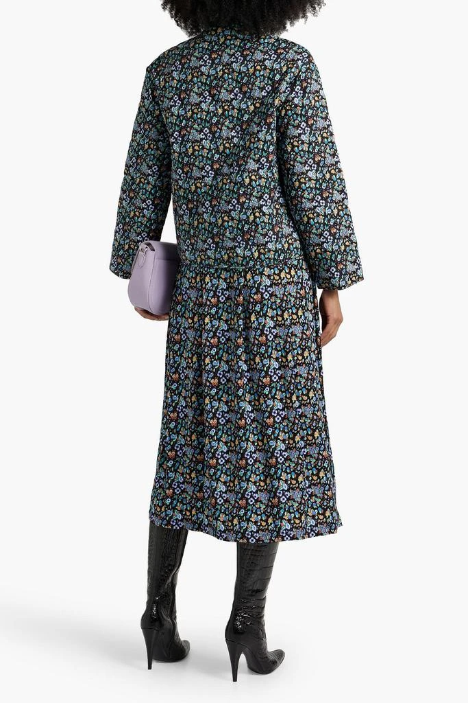 Rixo Rhae quilted floral-print cotton jacket 3