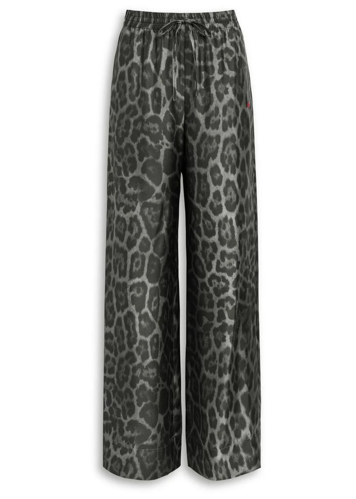 Stella McCartney Leopard-print silk trousers 1