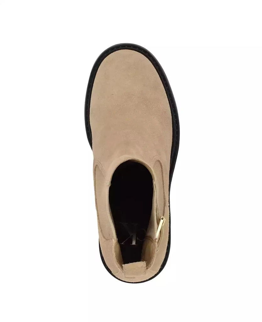 Calvin Klein Women's Fayth Block Heel Lug-Sole Booties 4