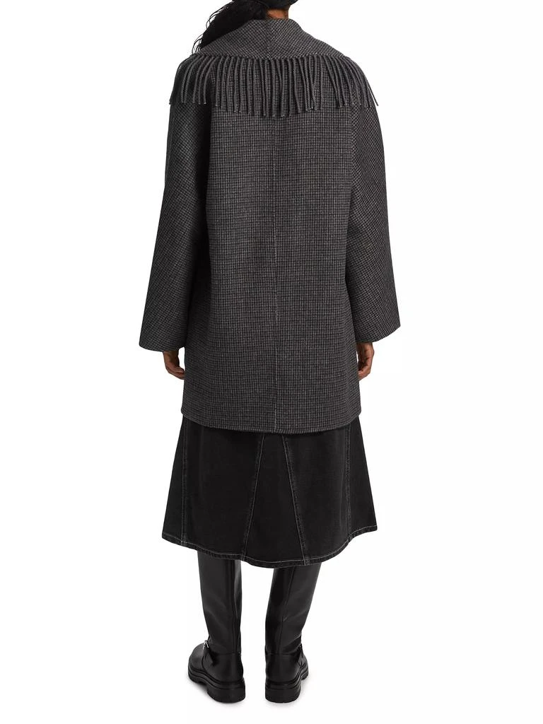 Rails Hugo Fringed Stretch Wool Coat 5