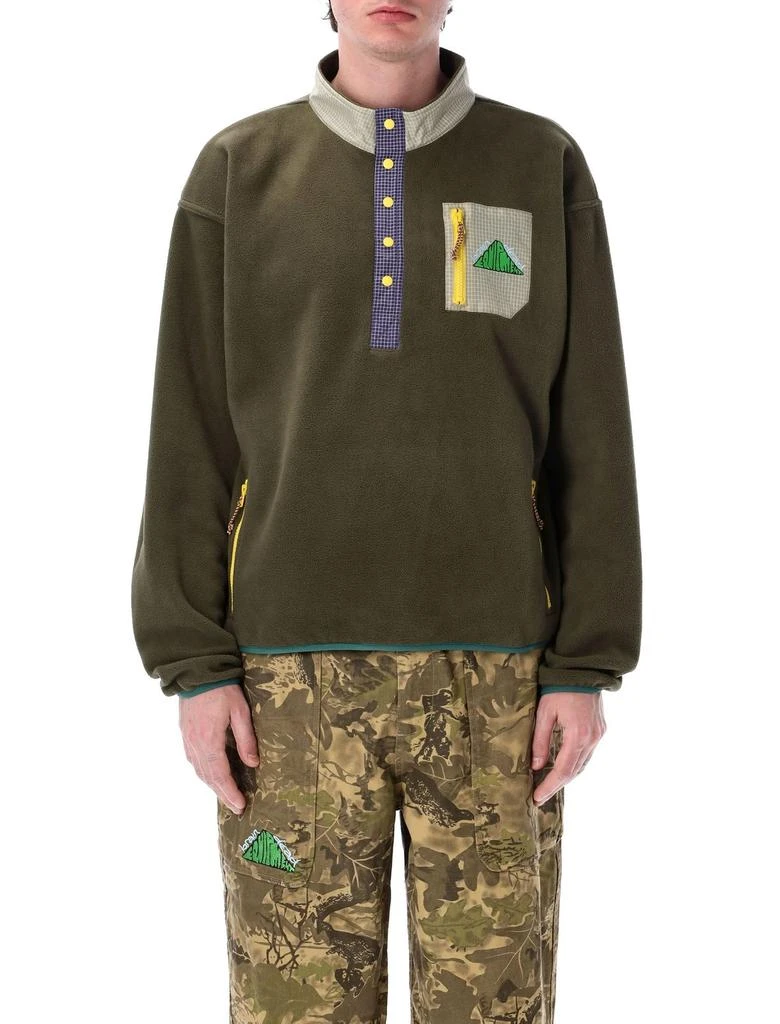 Brain Dead Brain Dead Ripstop Fleece Pullover Sweater 1
