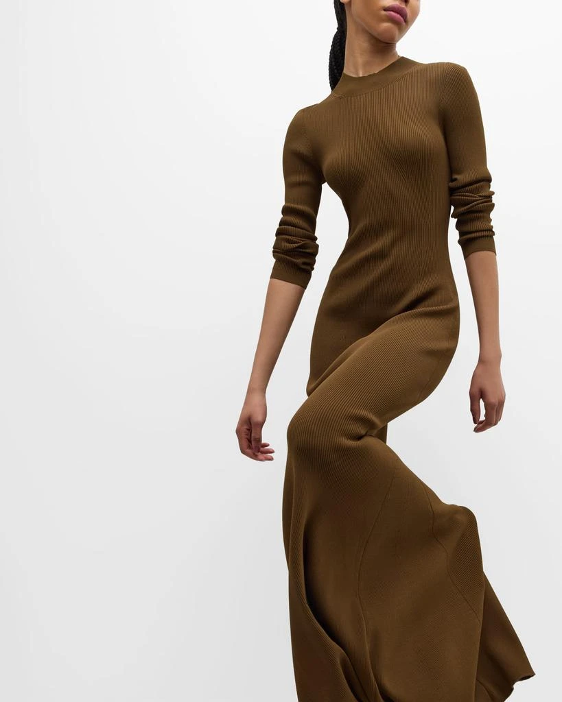 Vanessa Long-Sleeve Rib-Knit A-Line Maxi Dress  On Sale Now with Up to 57%  Off | Discover Exclusive Deals & Savings at BeyondStyle  Authentic Brandon  Maxwell dresses|women|women's clothing|Women with Limited-Time Discounts,