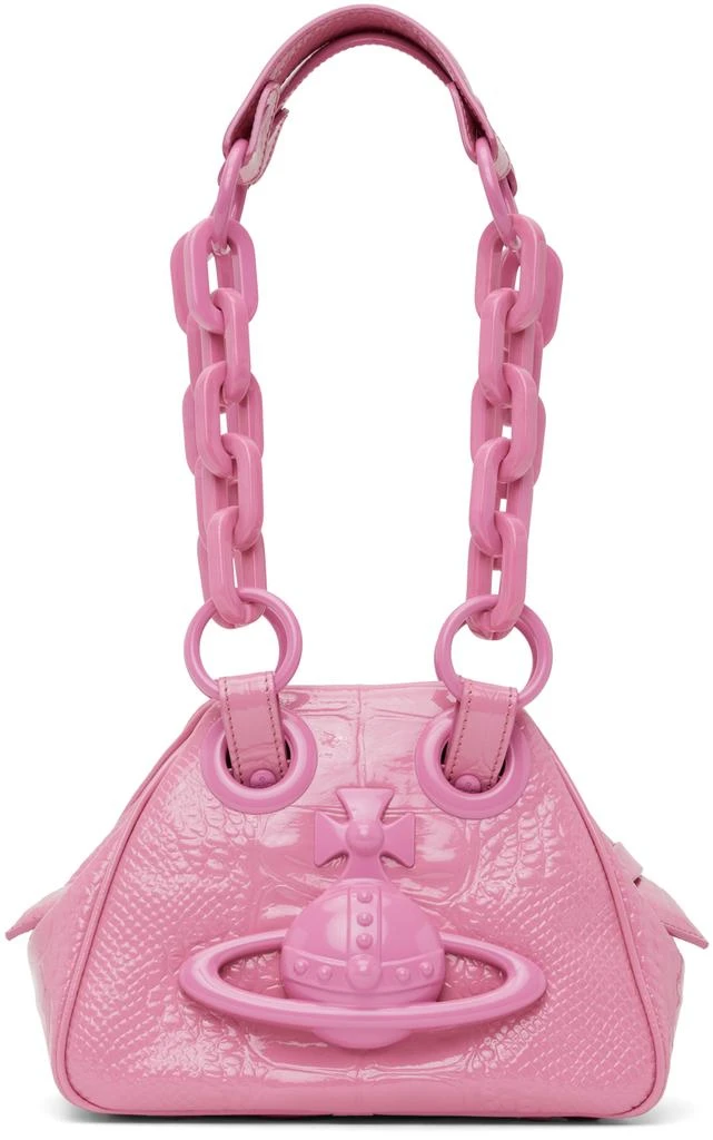 Vivienne Westwood Pink Archive Chain Bag 1
