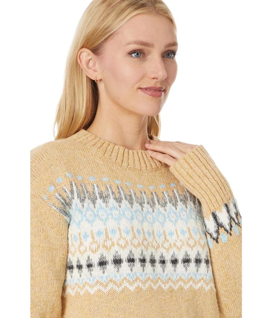 L.L.BEAN Cotton Ragg Crew Neck Fair Isle 3
