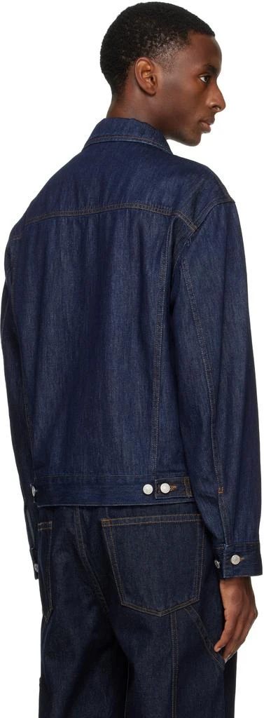 Dries Van Noten Navy Short Denim Jacket 3