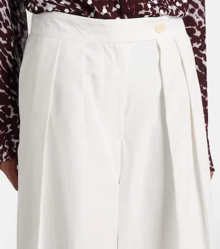 Dries Van Noten Pleated wide-leg pants 4