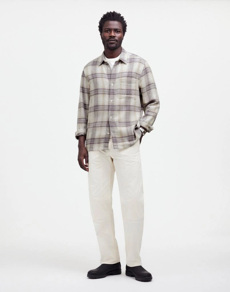 Madewell Easy Long-Sleeve Shirt in Slub Twill 2
