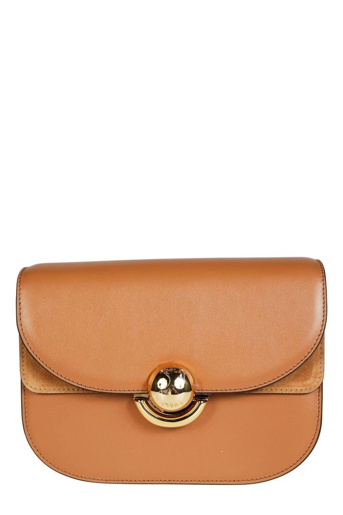 バッグ Furla leather cut design blown hand bag Furla Leather Top Handle Bag - Crossbody Bags - Free