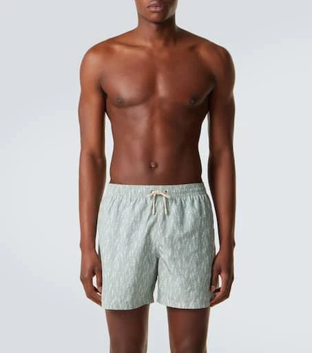 Canali Printed swim trunks 2