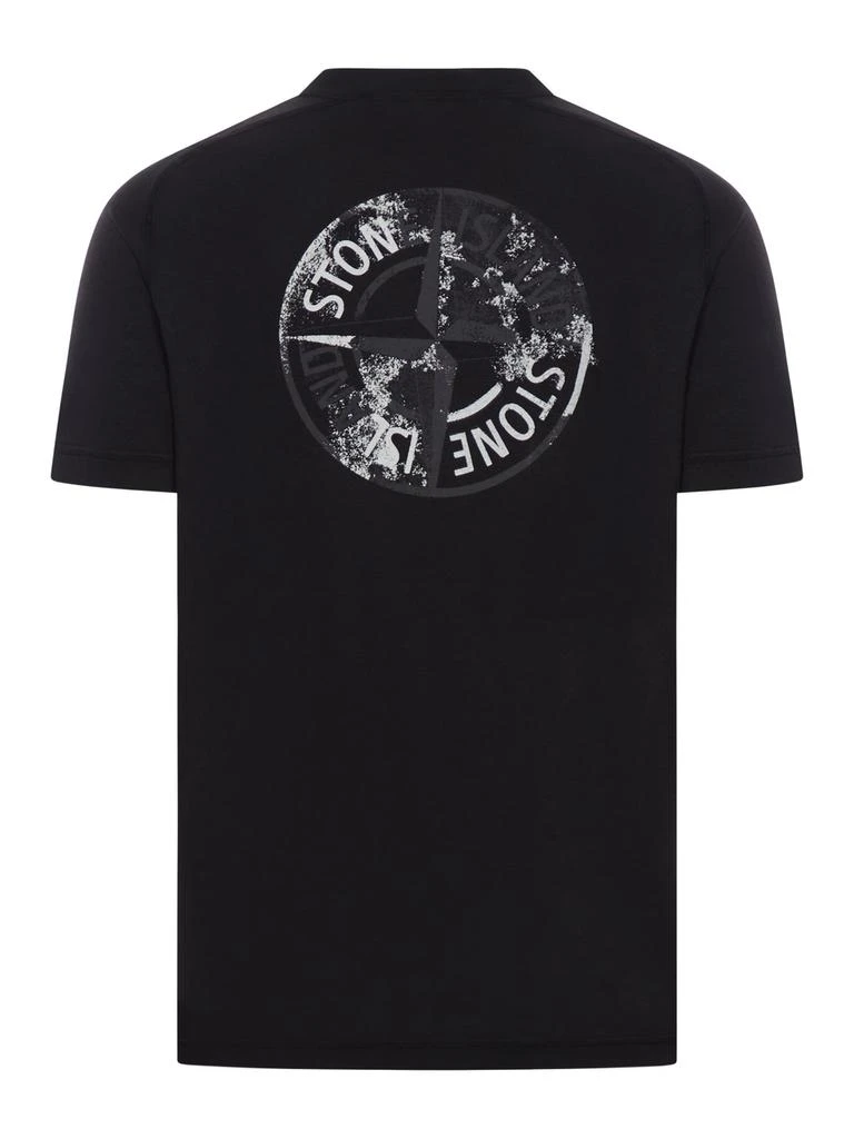 Stone Island Stone Island Compass Printed Crewneck T-Shirt 2