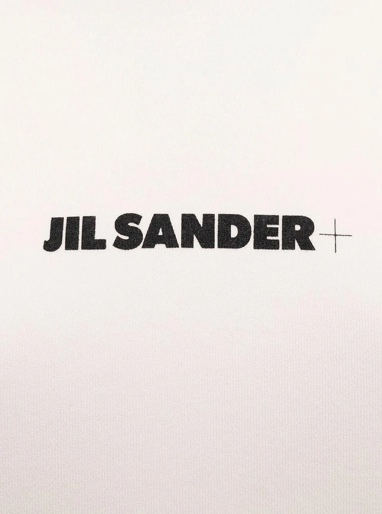 Jil Sander Jil Sander+ Logo Printed Drawstring Hoodie 3