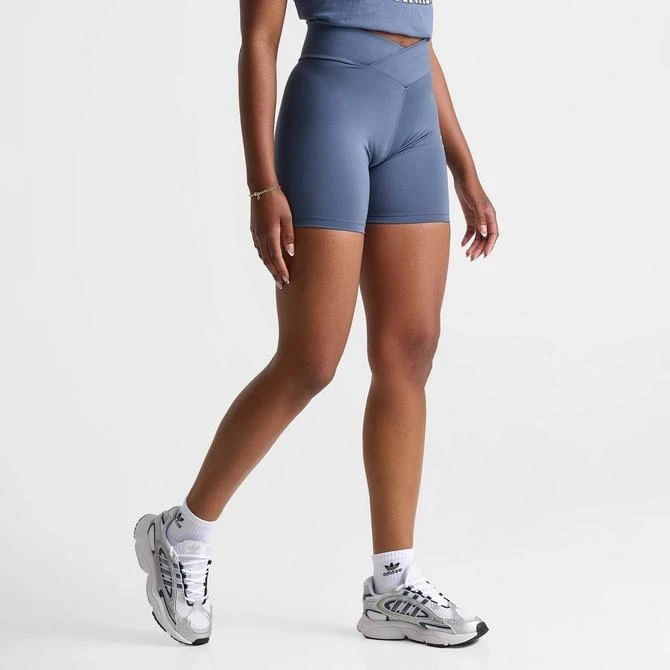 Adidas Women's adidas Originals Cross Waist Biker Shorts 5