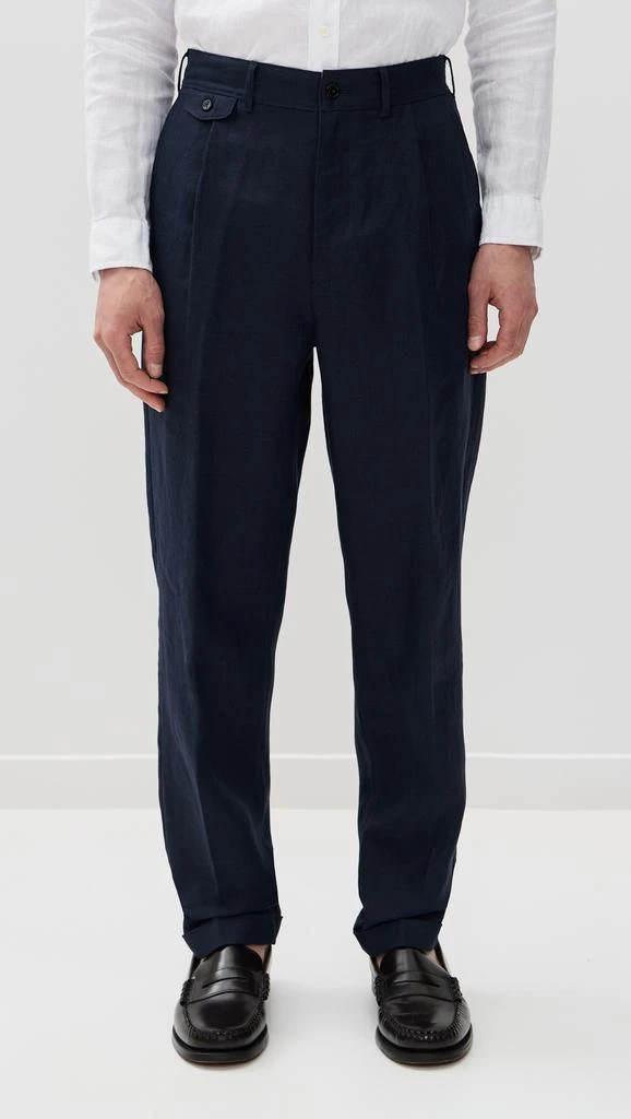 Alex Mill Standard Pleated Pants In Linen 6