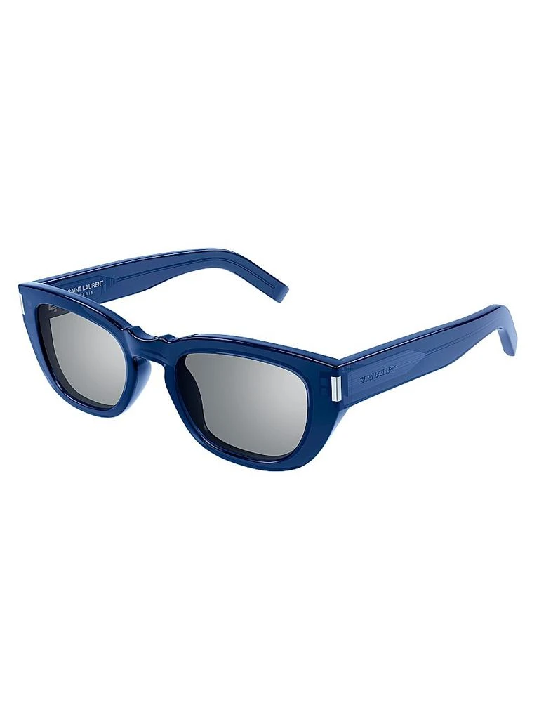 Yves Saint Laurent Fashion Newness 51MM Rectangular Acetate Sunglasses 1