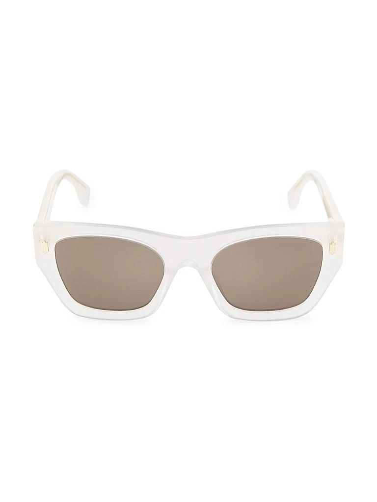 Fendi Fendi Roma 53MM Rectangular Sunglasses 1