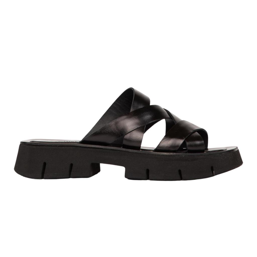 サンダル・ミュール Ferragamo Air Lug Leather Sandals Salvatore Ferragamo Ferragamo Air Lug Leather Sandal