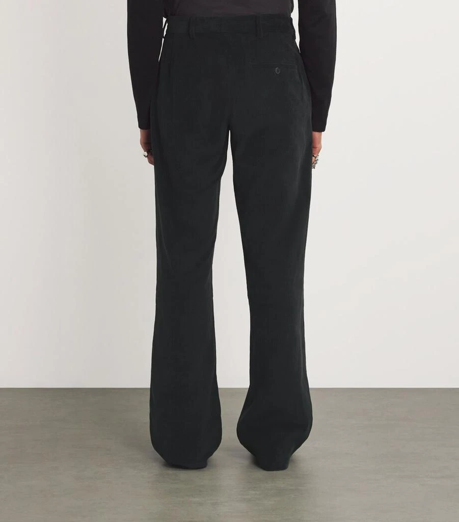 Enfants Riches Deprimes Corduroy Patch-Detail Trousers 4