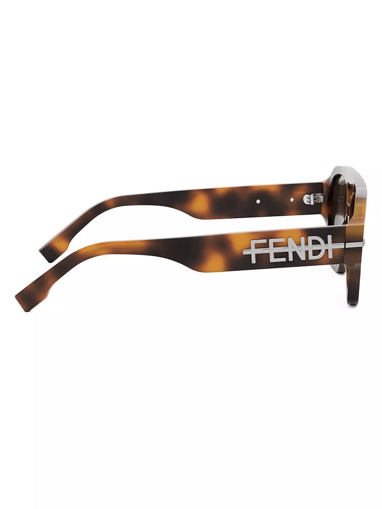 Fendi Fendigraphy 55MM Square Sunglasses 7