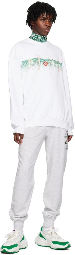 Casablanca Gray Casa Way Sweatpants 4