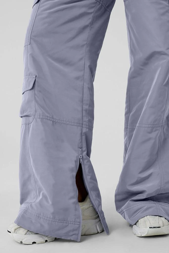Alo High-Waist Ski-Moto Puffer Pant - Fog 4