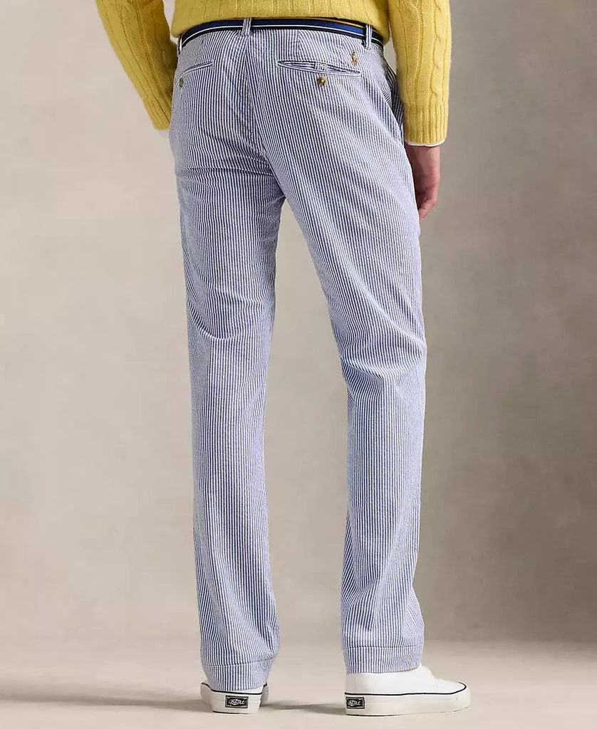 Ralph Lauren Men's Stretch Straight-Fit Seersucker Pants 2