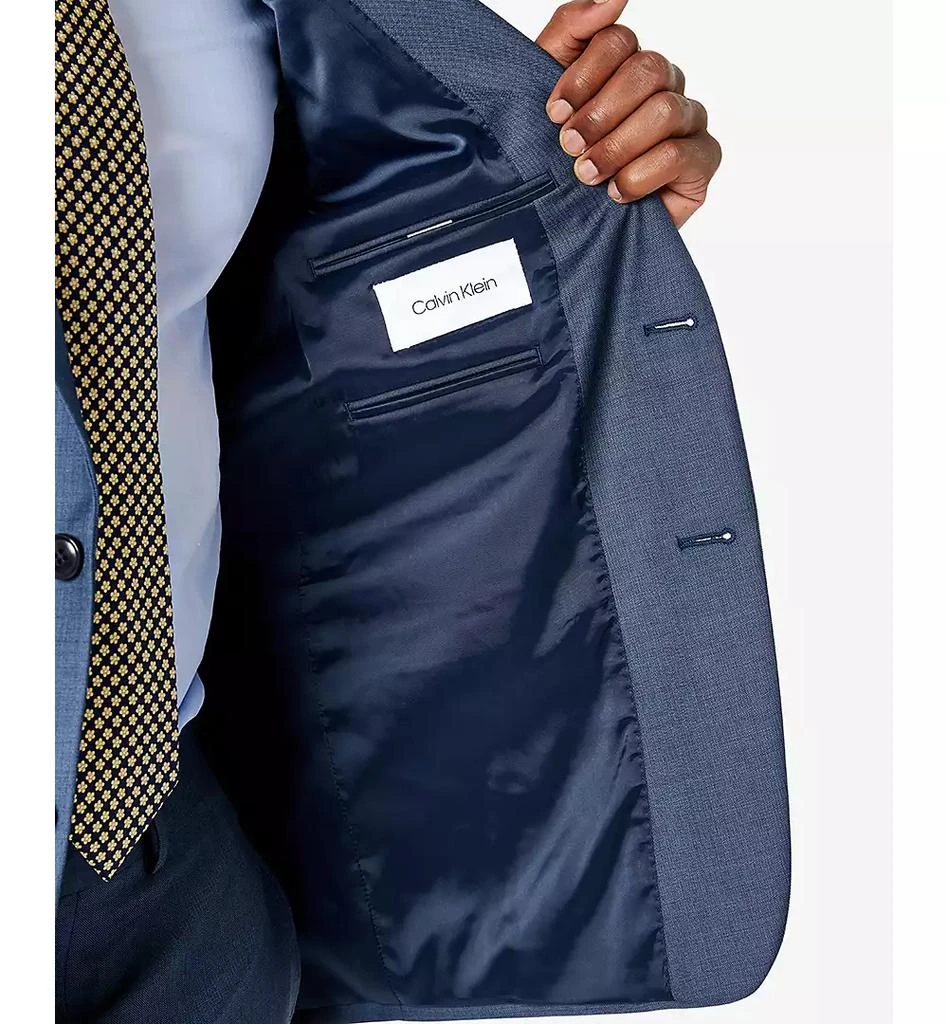 Calvin Klein Men's Solid Classic-Fit Suit Jackets 5