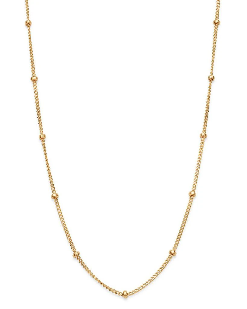 Zoe Lev 14K Yellow Gold Segment Chain Link Necklace, 18"L 3