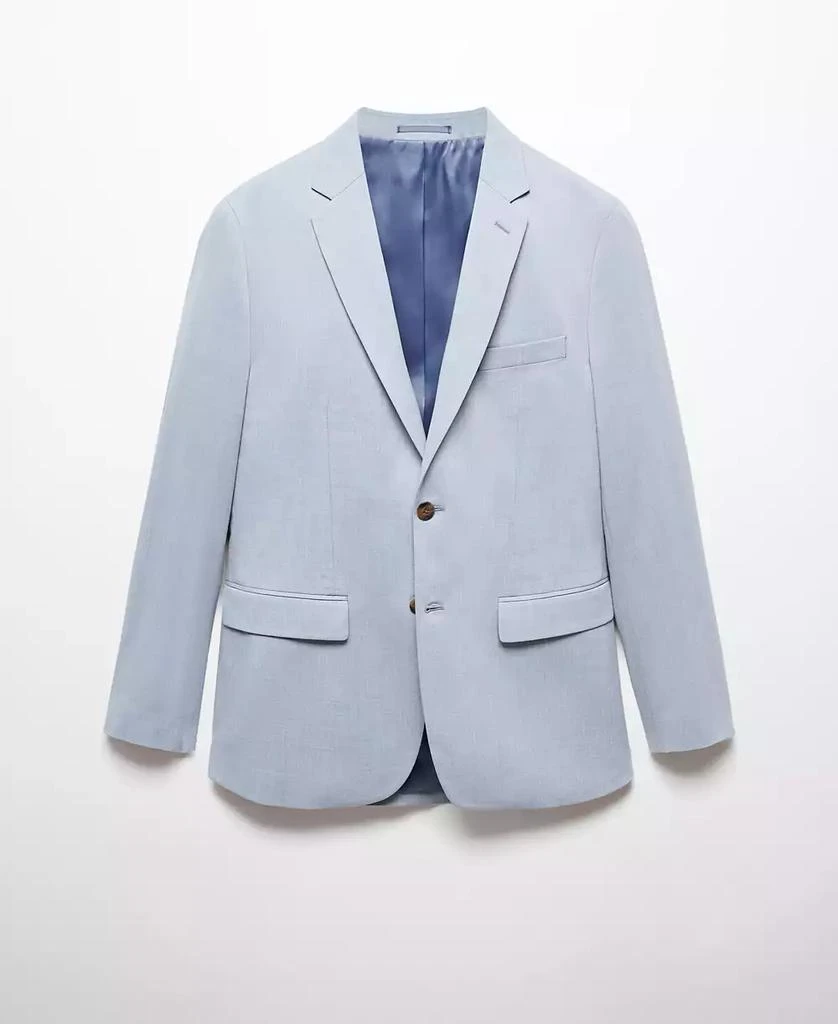 Mango Men's Super Slim-Fit Stretch Fabric Suit Blazer 1