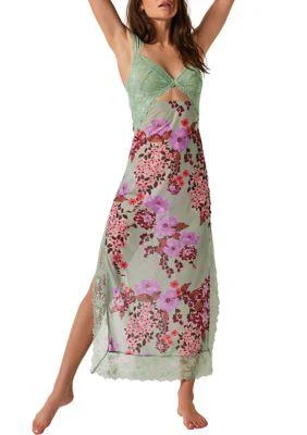 Free People People Suddenly Fine Maxi Slip Dress 1
