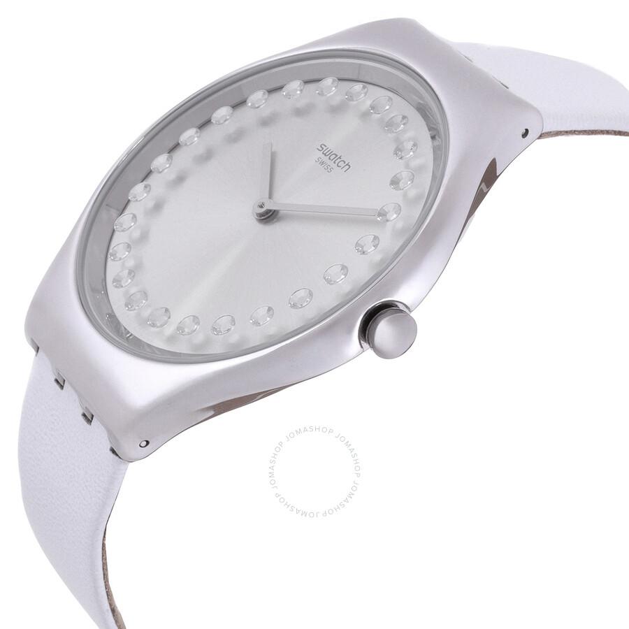 Swatch Bright Blaze Quartz Silver Dial Unisex Watch SYXS143