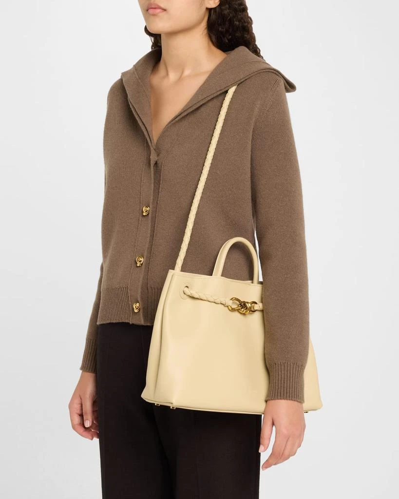 Bottega Veneta Andiamo Medium Leather Tote Bag 2