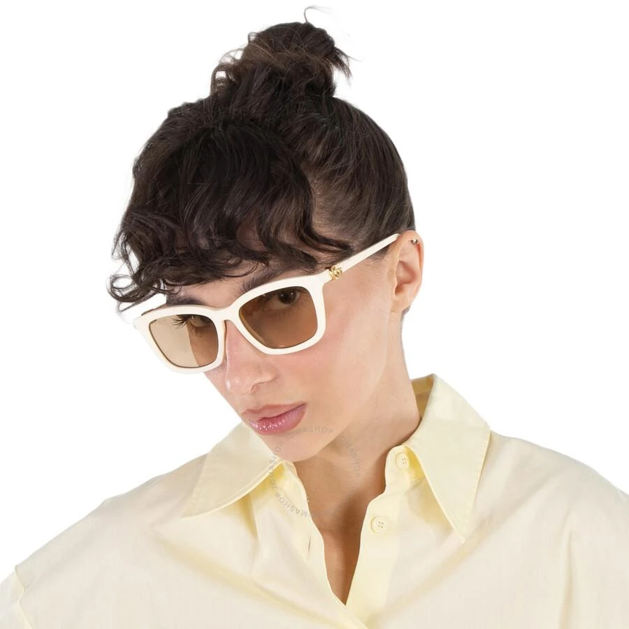 Gucci Pink Square Ladies Sunglasses GG1596SK 002 55 2