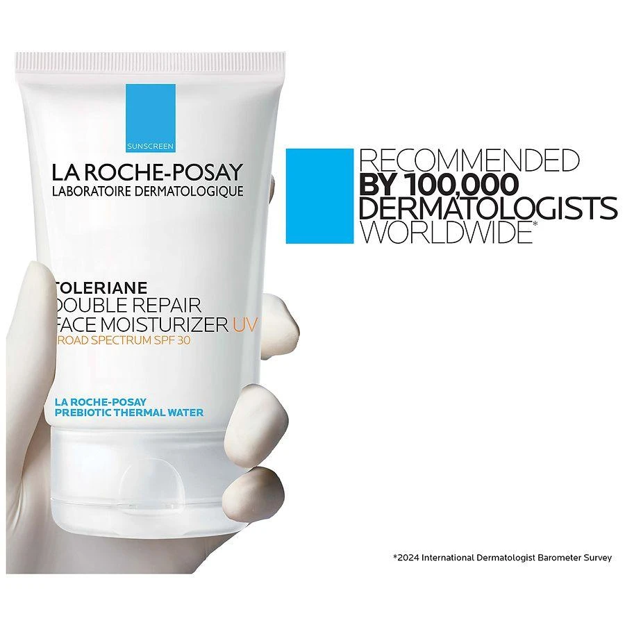 La Roche Posay Face Moisturizer UV, Toleriane Double Repair Oil-Free Face Cream with SPF 30 5