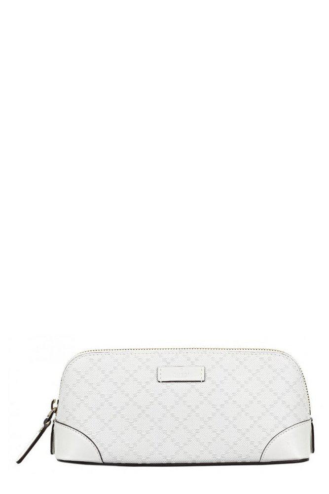 Gucci Gucci Embossed Logo Zipped Cosmetic Case