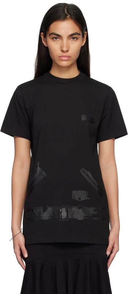 We11done Black Printed T-Shirt 1