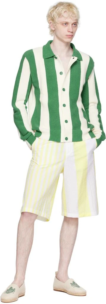 Maison Kitsune Green & Off-White Hotel Olympia Edition Polo 4