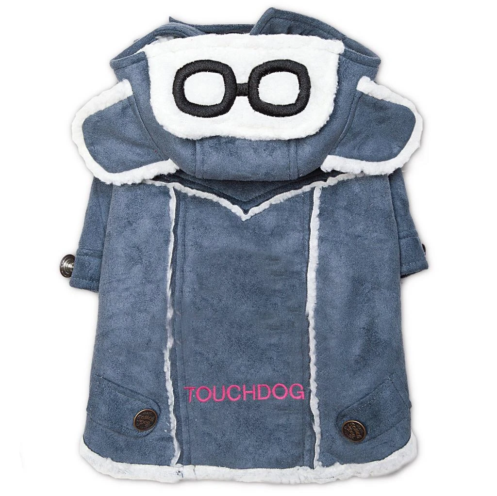 Touchdog Touchdog 'Tuskegee' Aero-Vintage Designer Fashion Winter Dog Coat