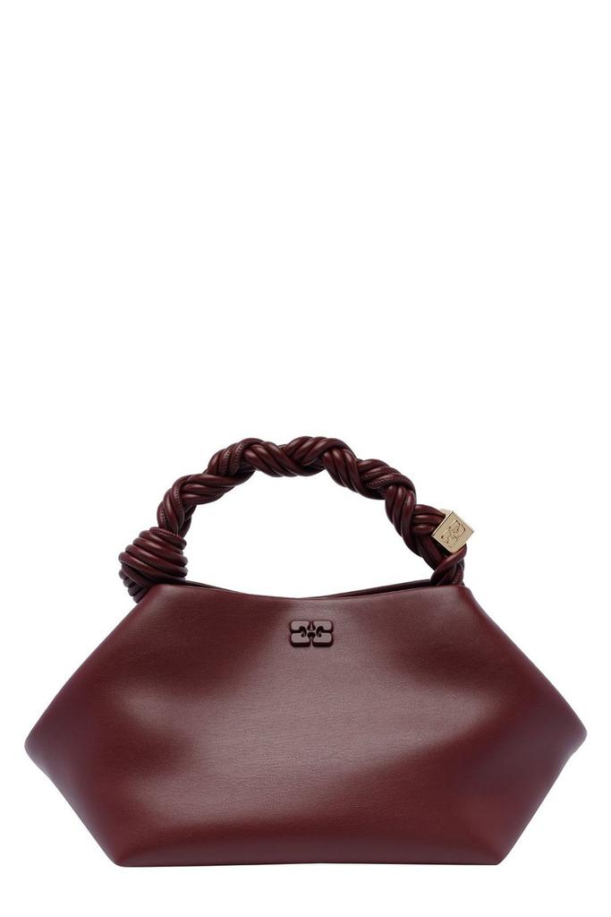 Ganni Ganni Butterfly Logo Small Bou Bag - Tote Bags - Free