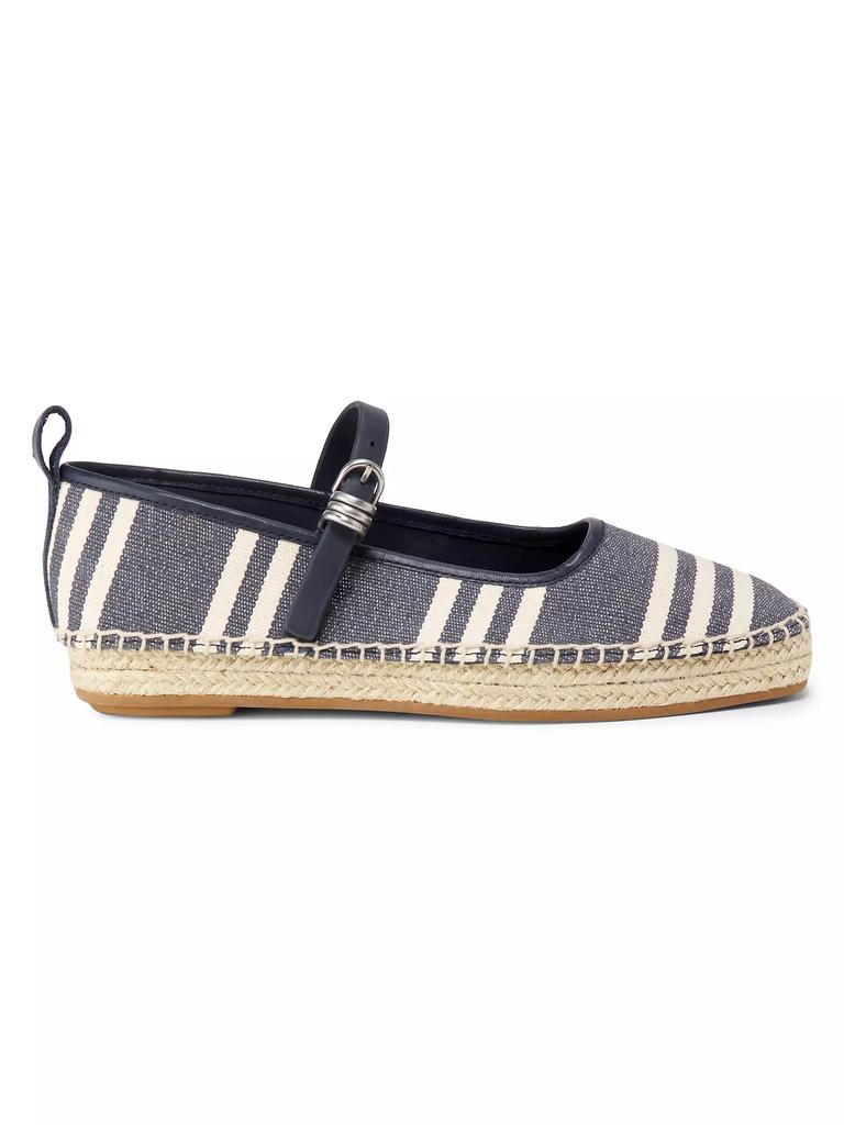Rag & Bone Spire Striped Mary Jane Espadrilles