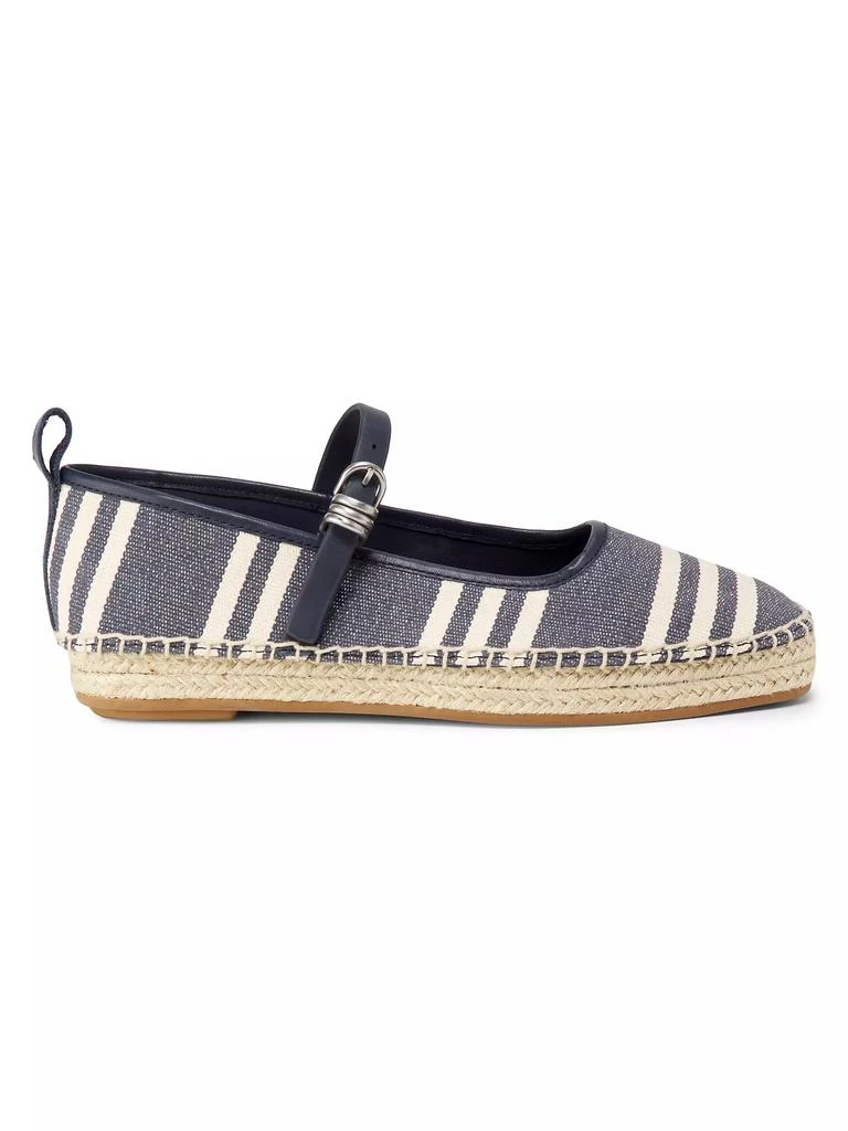Rag & Bone Spire Striped Mary Jane Espadrilles 1