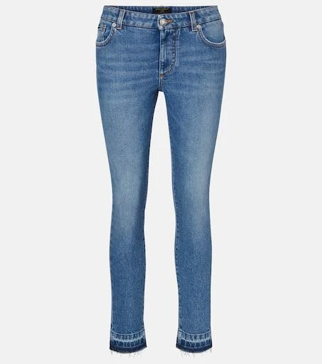 Dolce 
Gabbana Low-rise skinny jeans 1