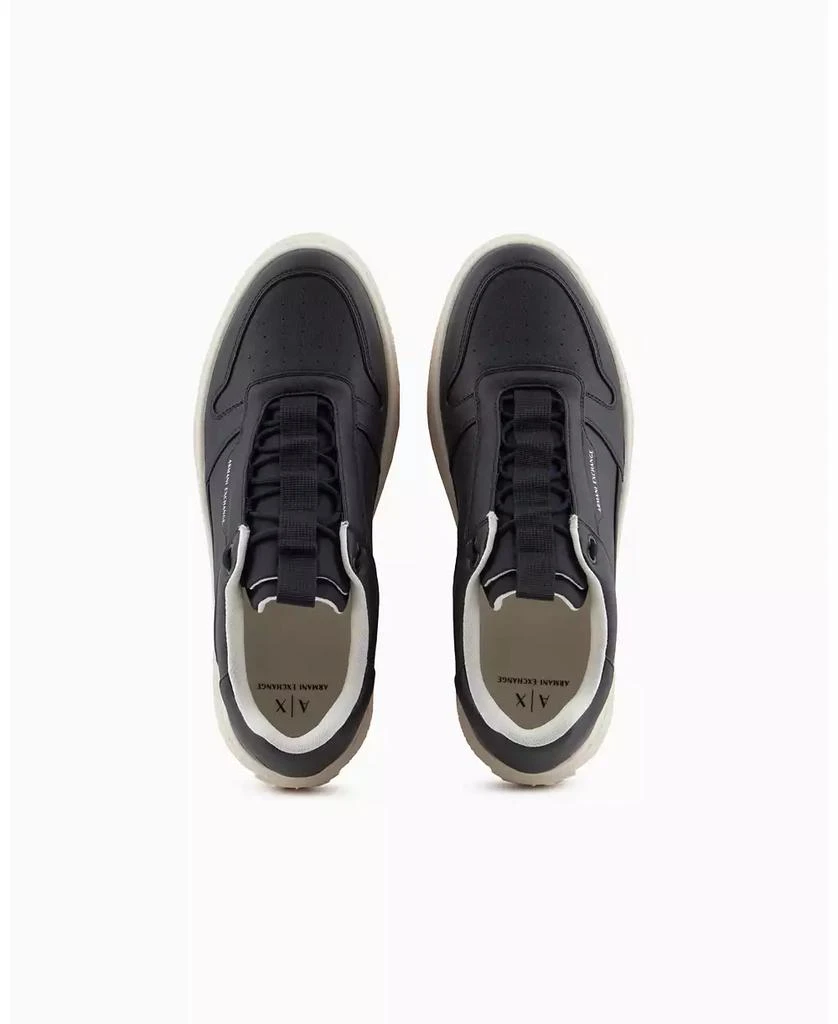 Armani Exchange Men's Lace Up Sneakers 4
