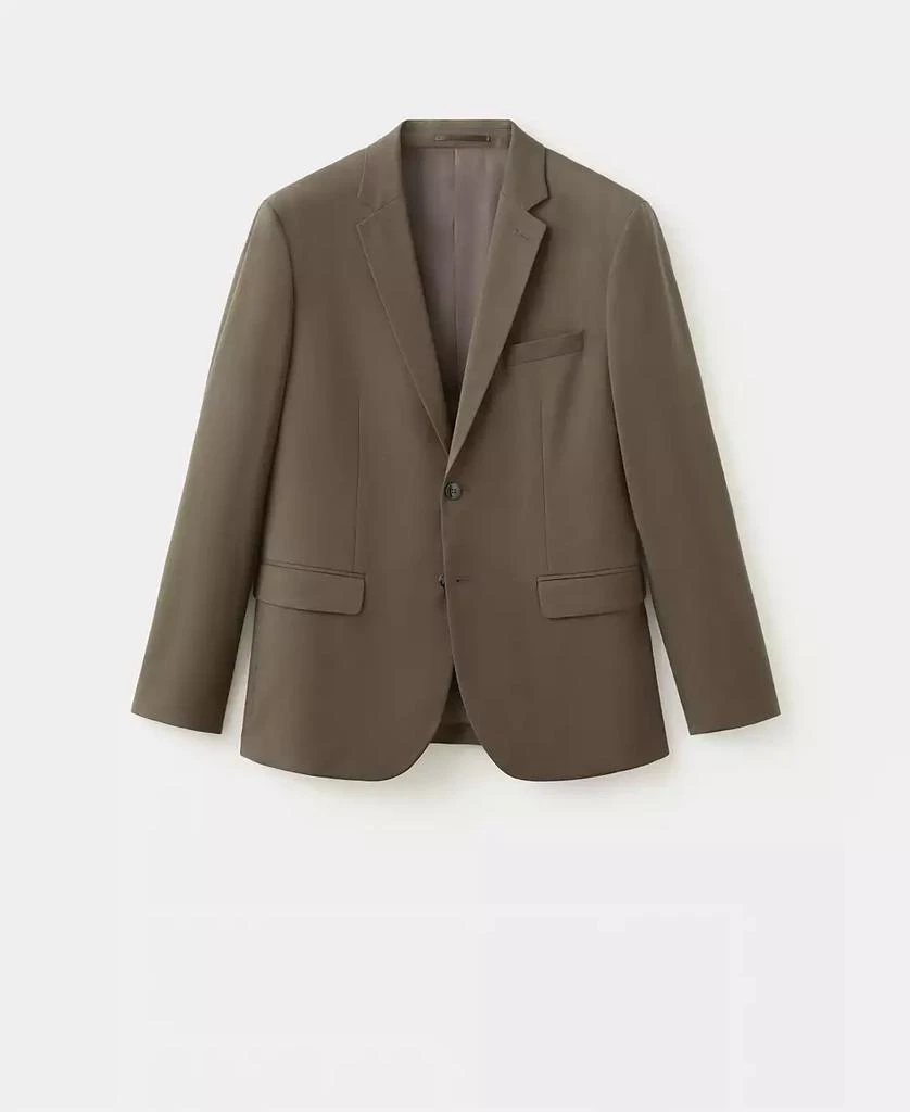 Mango Men
s Stretch Fabric Super Slim-Fit Suit Jacket 4