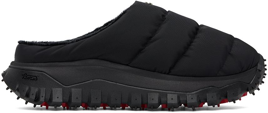 サンダル MONCLER SABOT TRAILGRIP APRES 6 MONCLER 1017 ALYX 9SM Moncler 6 Moncler 1017 Alyx 9SM Black Trailgrip Après Mules