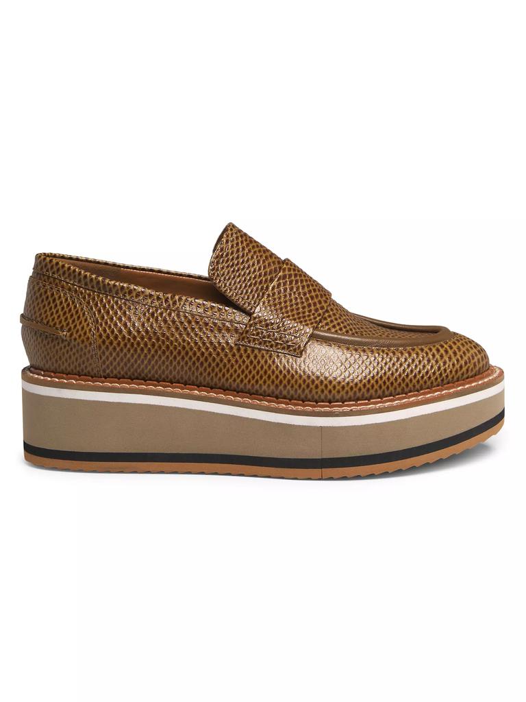 Clergerie Bahati Leather Loafers