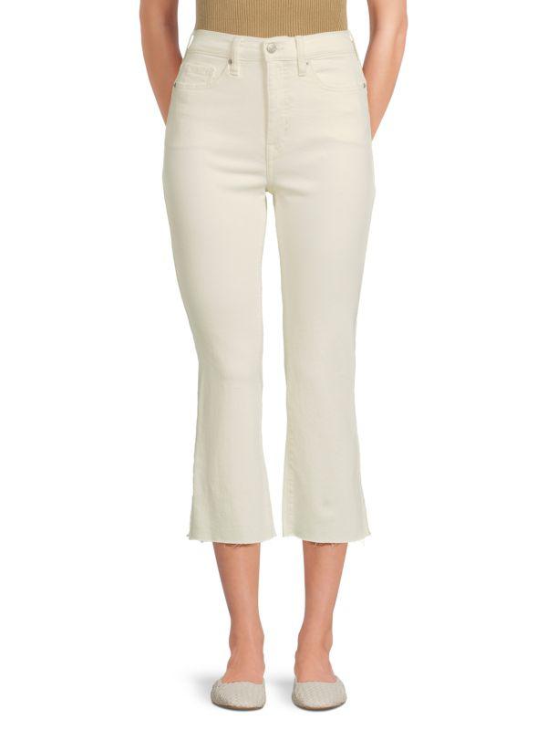 DKNY High Rise Cropped Jeans